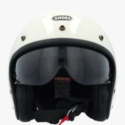 Shoei Retro Helmen|Helmen Met Zonnevizier-J.O2 Off White