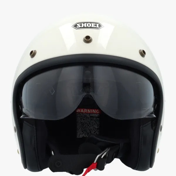 Shoei Retro Helmen|Helmen Met Zonnevizier-J.O2 Off White