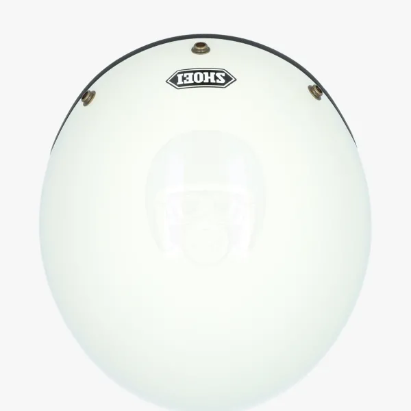 Shoei Retro Helmen|Helmen Met Zonnevizier-J.O2 Off White