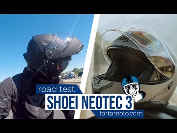 Shoei Systeemhelmen|Helmen Met Zonnevizier-Neotec 3 att Back