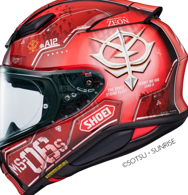 Shoei Integraalhelmen|Bluetooth Helmen-NXR 2 -06 Char' Zaku Ii TC-1