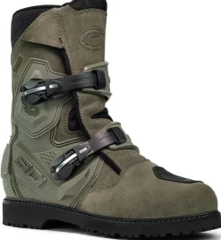 Heren SIDI Korte Motorlaarzen|Heren Motorlaarzen-Mid Adventure 2 Gore-Tex Boots Matt Green 199