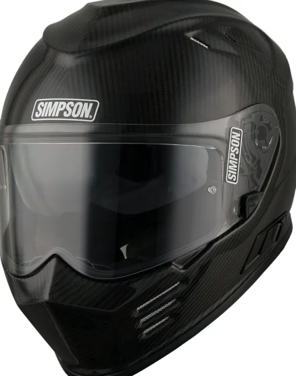 Simpson Integraalhelmen|Helmen Met Zonnevizier-Veno Carbon 06