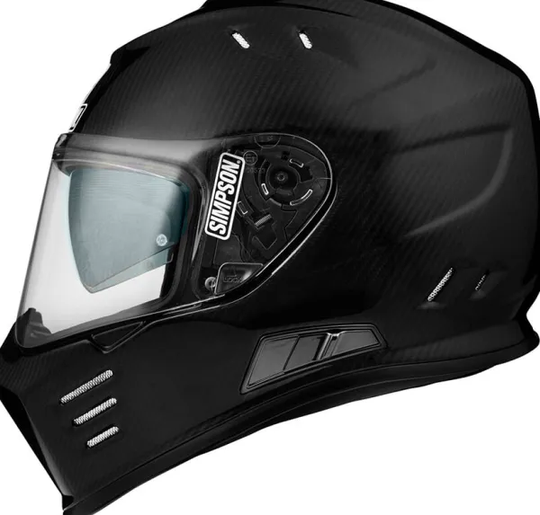 Simpson Integraalhelmen|Helmen Met Zonnevizier-Veno Carbon 06