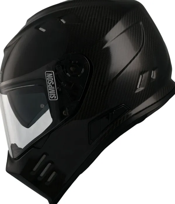 Simpson Integraalhelmen|Helmen Met Zonnevizier-Veno Carbon 06