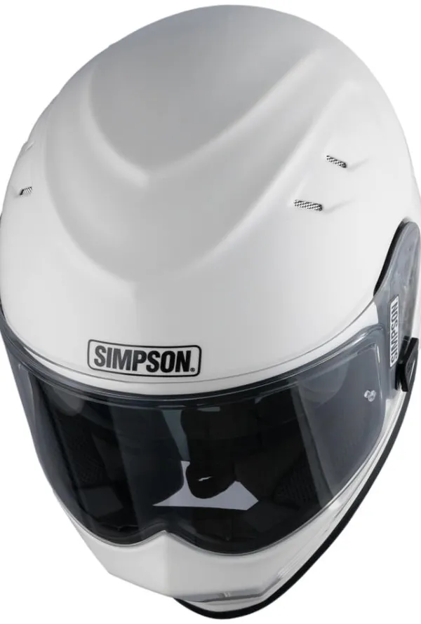 Simpson Integraalhelmen|Helmen Met Zonnevizier-Veno White 06