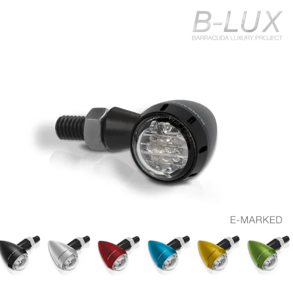 Barracuda Motor Onderdelen-S-Led B-Lux Red (Pair) N1001/BSR