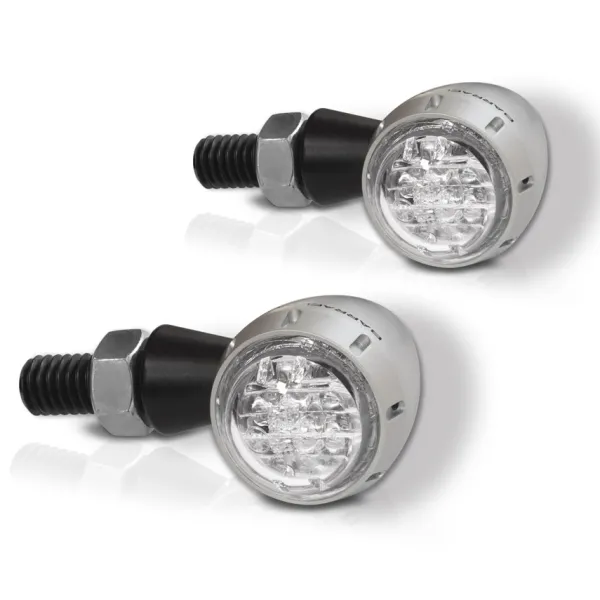 Barracuda Motor Onderdelen-S-Led B-Lux Silver (Pair) N1001/BSA