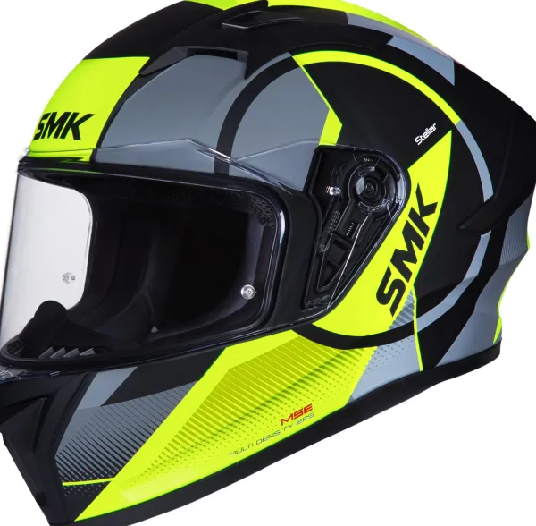 SMK Integraalhelmen-Stear Faro Grey/Yeow