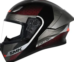 SMK Integraalhelmen-tear Fight Grey/Red