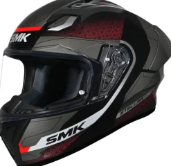 SMK Integraalhelmen-tear Fight Grey/Red