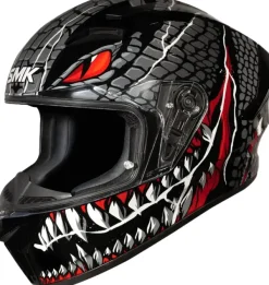 SMK Integraalhelmen-tear Taotei Back/Red