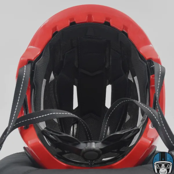 VITO Fietshelmen-E-City Gloss Black/Red