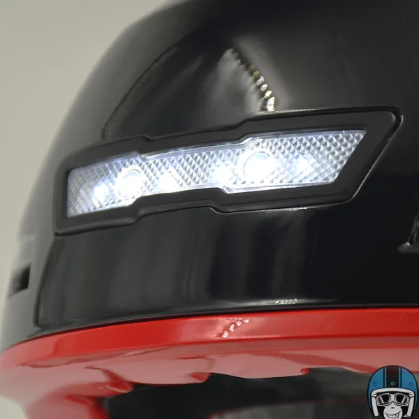 VITO Fietshelmen-E-City Gloss Black/Red