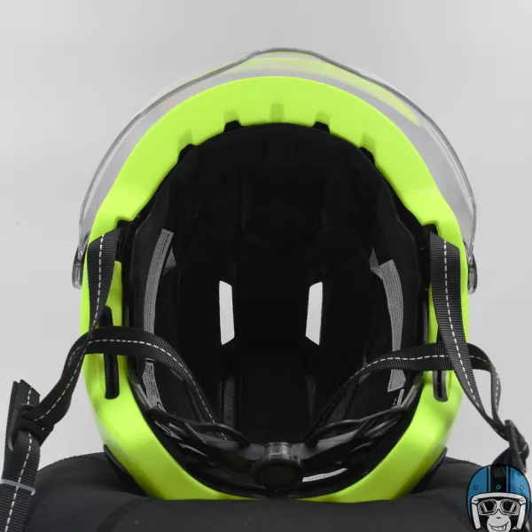 VITO Fietshelmen-E-Light + Vizier Matt Black/Fluo