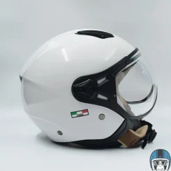 DAMES VITO Vespa Helmen|Jethelmen-Jet oda Gan Wit