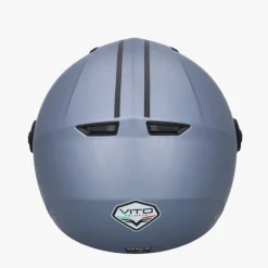 DAMES VITO Vespa Helmen|Jethelmen-Jet oda at Grij