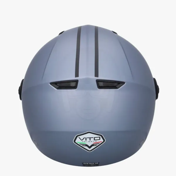 DAMES VITO Vespa Helmen|Jethelmen-Jet oda at Grij