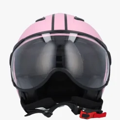DAMES VITO Vespa Helmen|Jethelmen-Jet oda at Roze