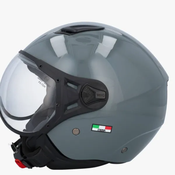 DAMES VITO Vespa Helmen|Jethelmen-Jet oda Nardo Grey