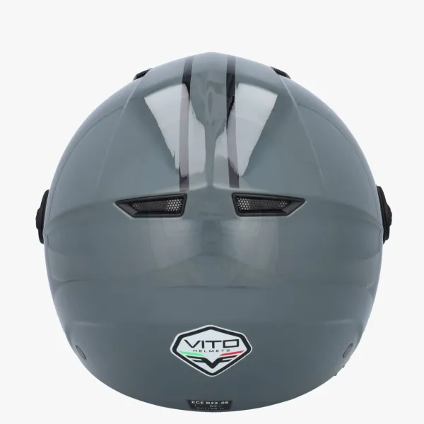 DAMES VITO Vespa Helmen|Jethelmen-Jet oda Nardo Grey
