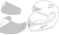 X-Lite Vizieren-Visor X1004