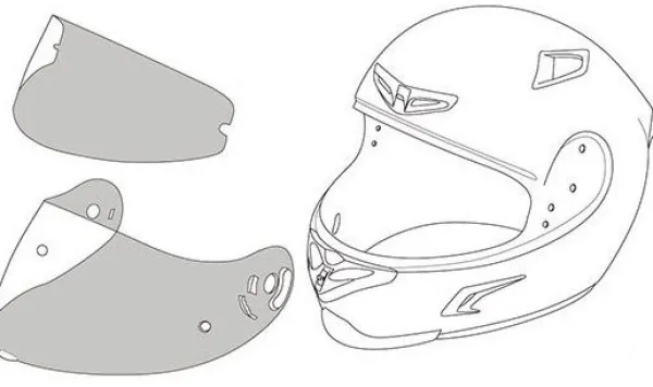 X-Lite Vizieren-Visor X1004